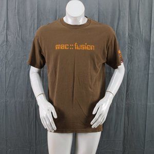 Retro Computer Shirt - Mac Fusion Specialists - Men's Large